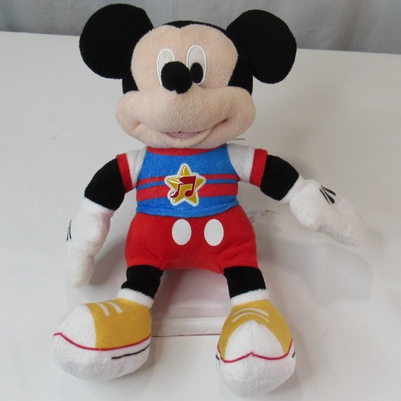 Mickey Mouse Singing Fun Plush Disney Junior Light Up Mickey - Picture 3 of 6